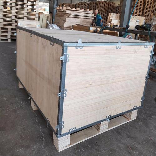 青岛木制品加工厂定制 定制木箱免熏蒸出口包装箱图片